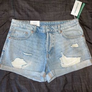 New* H&M Boyfriend Shorts Size 8